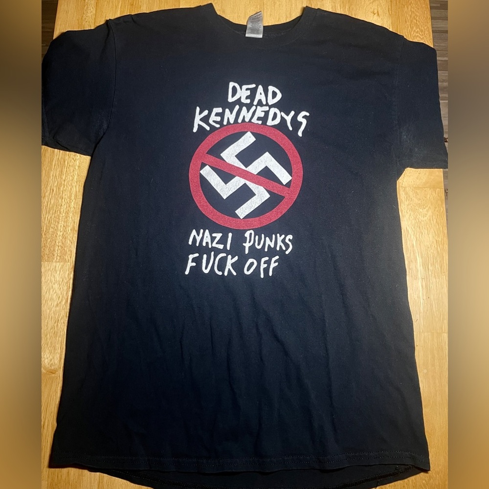 dead kennedys black graphic tee